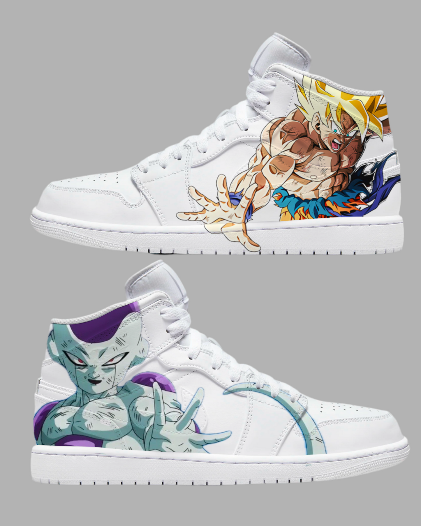 Jordan 1 High Goku vs Freezer