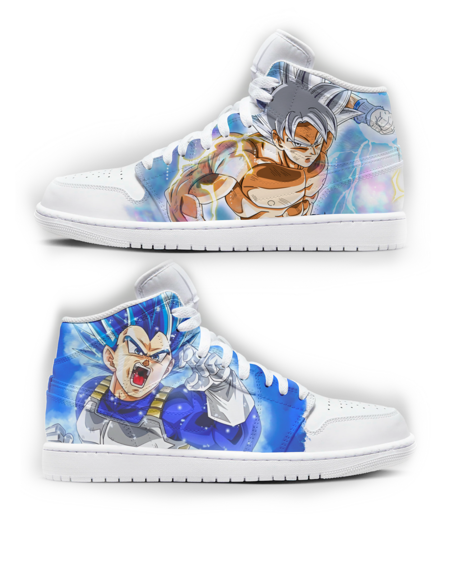 Jordan One Goku UI & Vegeta Blue Evolution