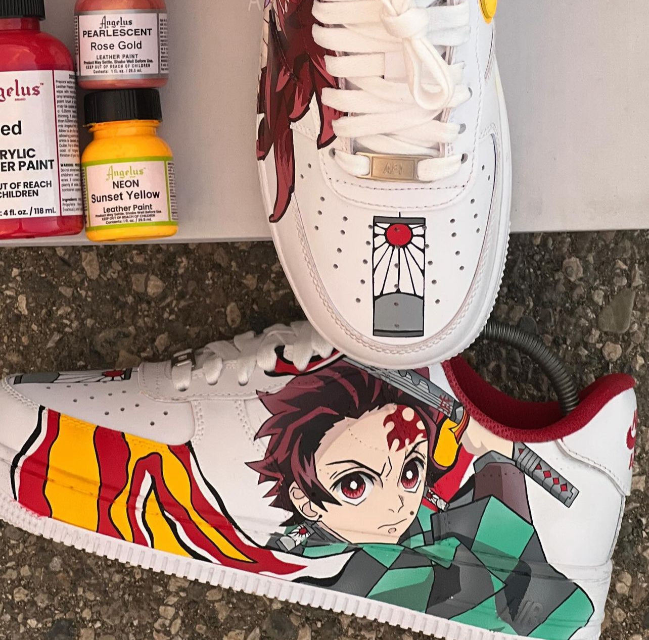 Air force One Tanjiro vs Kokushibo