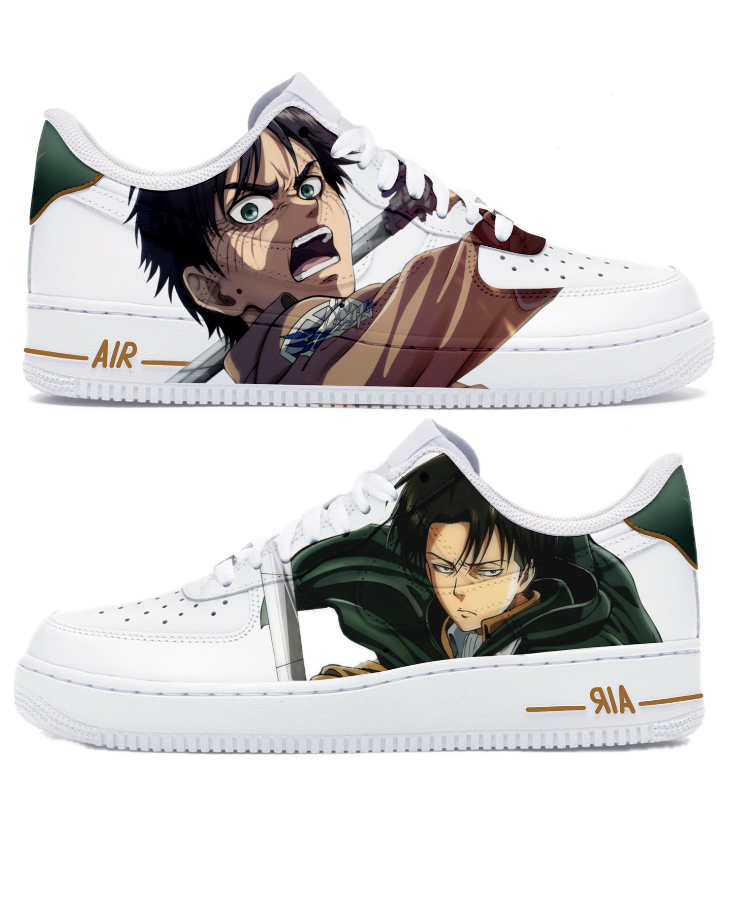 Air force One Eren Jeager vs Levi Ackerman