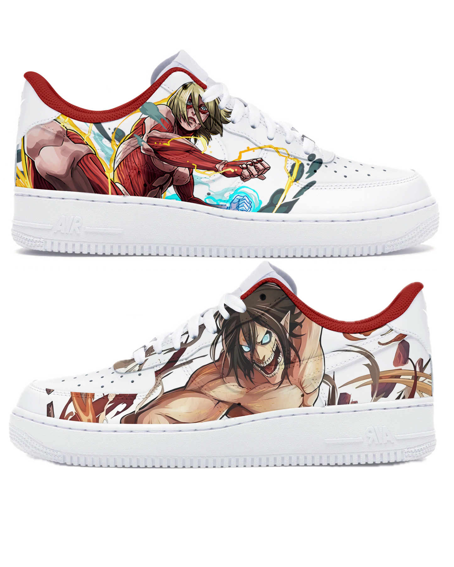 Air force One Titan Annie vs Eren