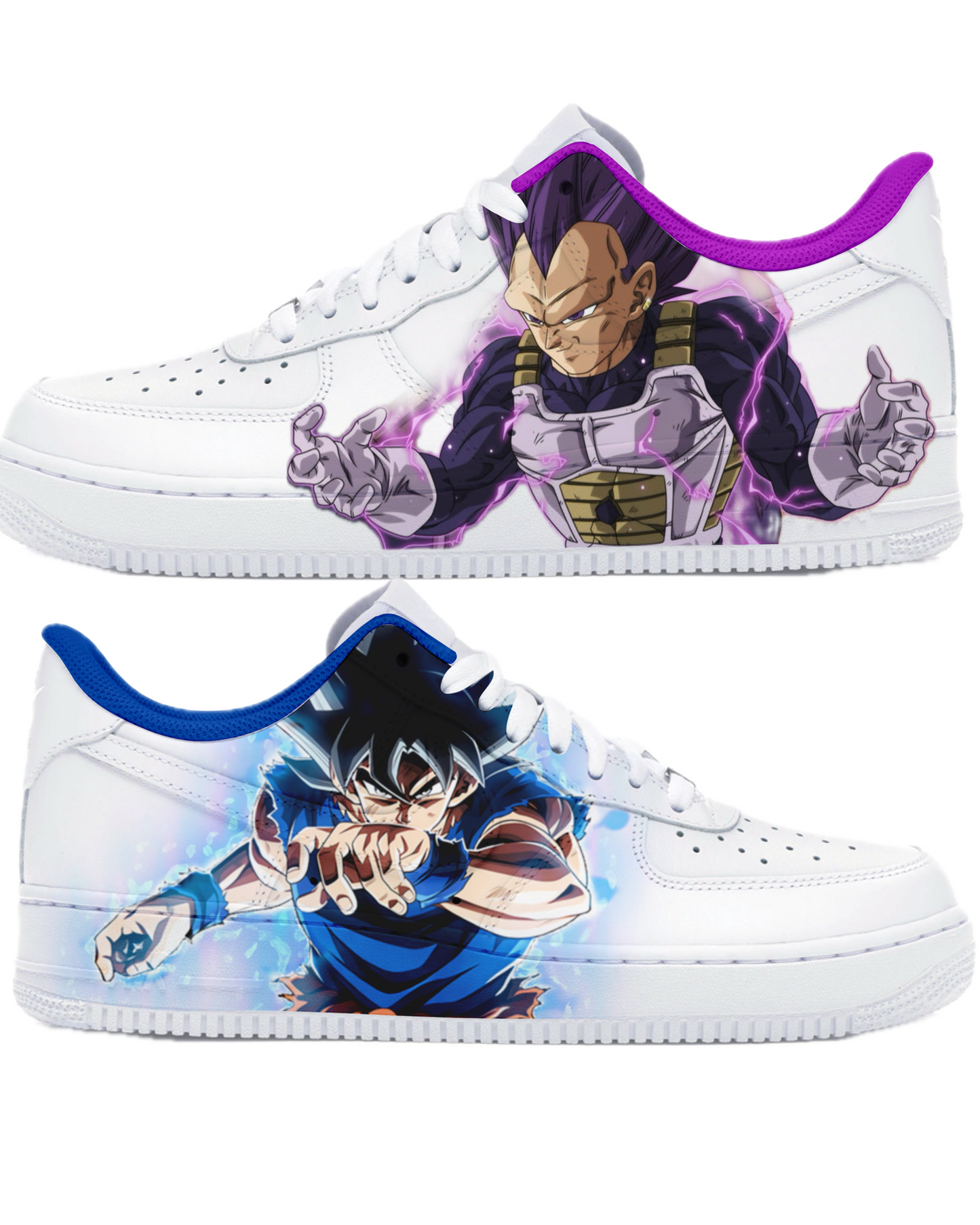 Air force One Vegeta Ultra Ego y Goku UI