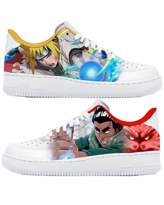 Air force One Minato Namikaze & Might Guy