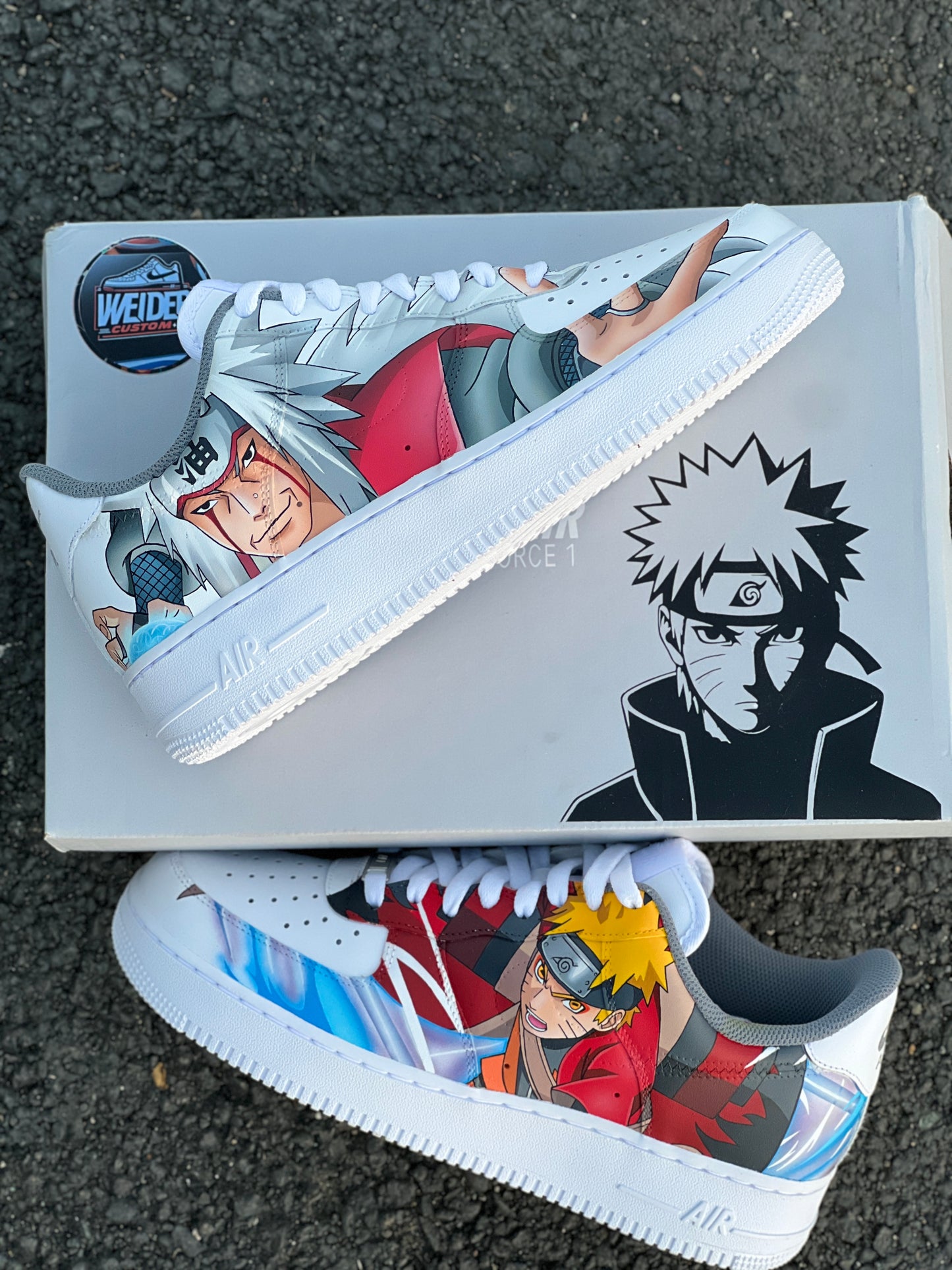 Air force One Jiraiya & Naruto