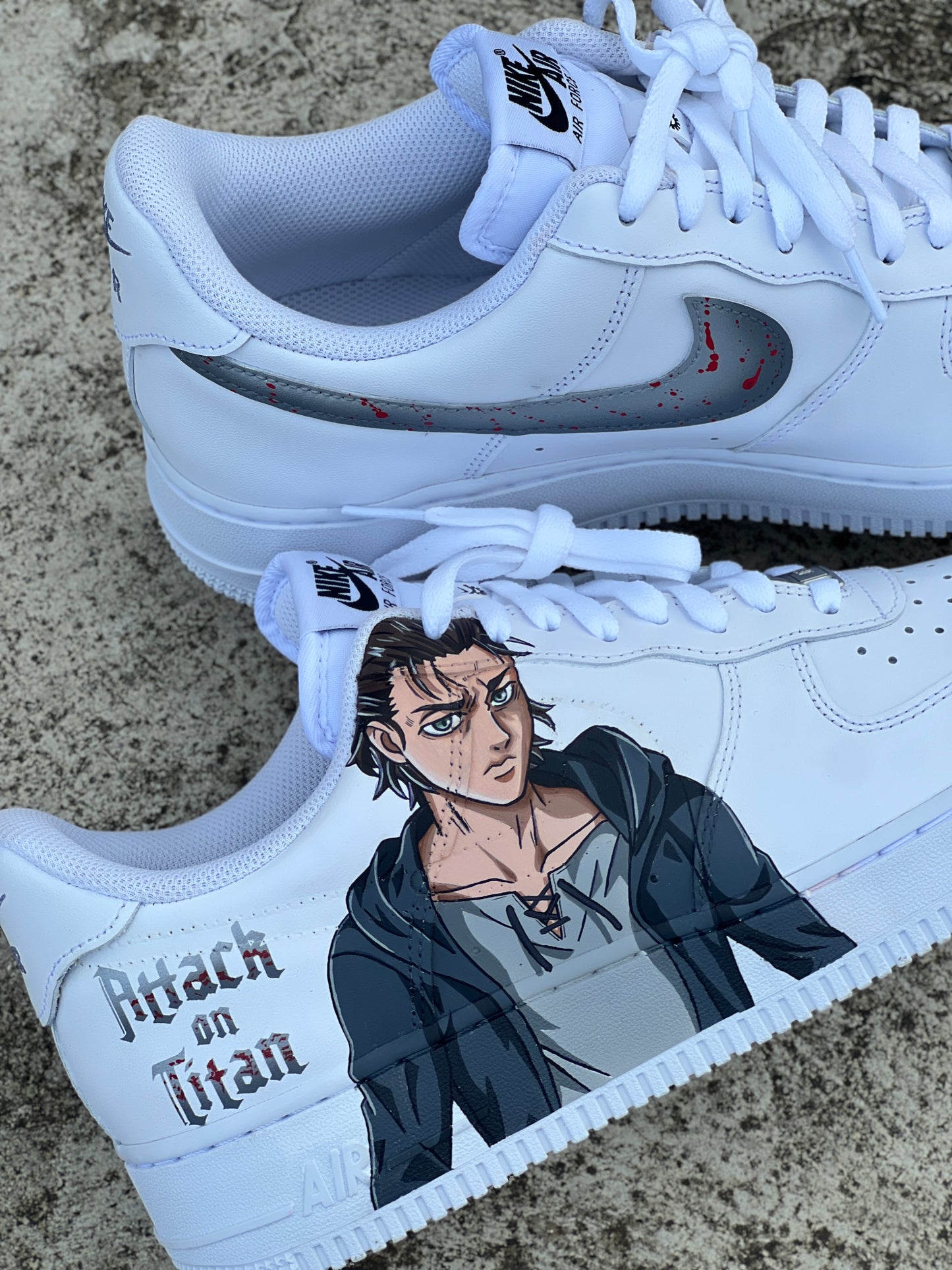 Air force One Eren Jeager & Mikasa Ackerman