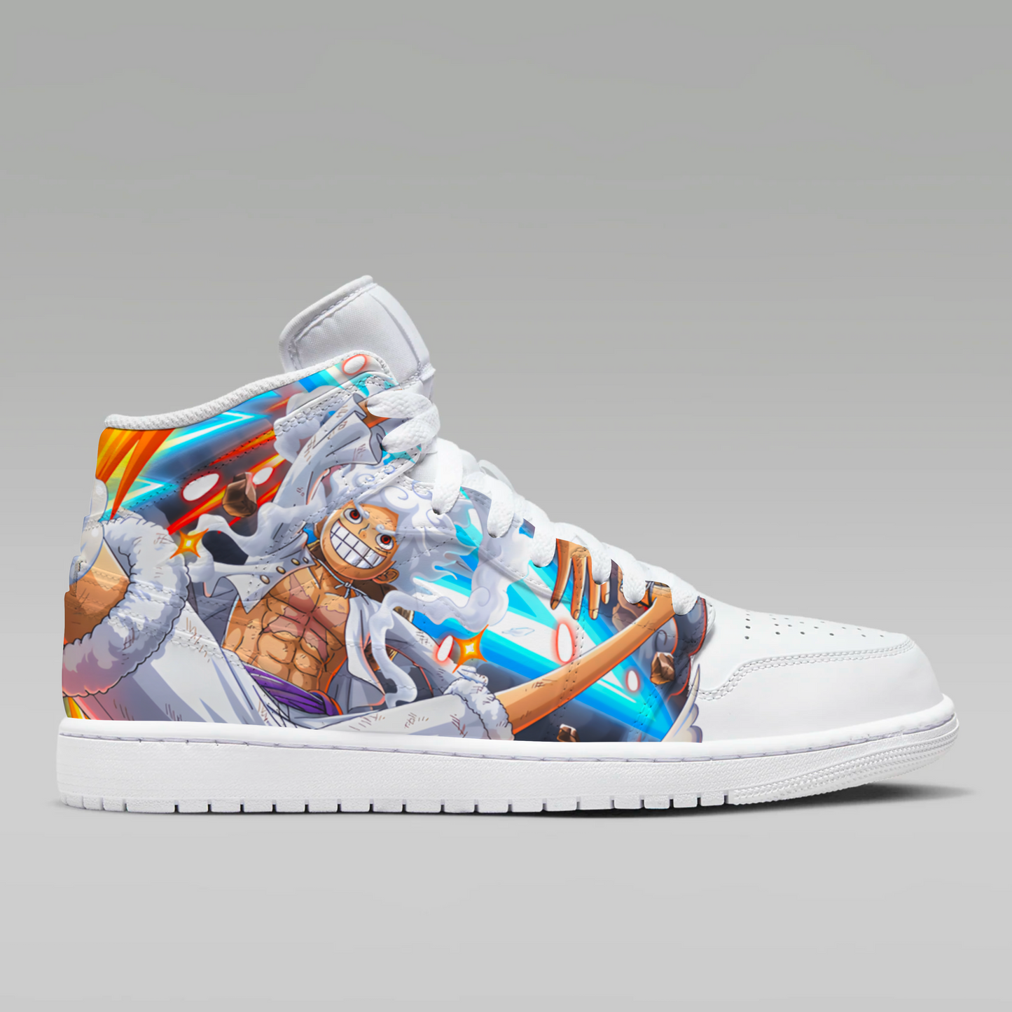 Jordan 1 Luffy vs Rob Lucci