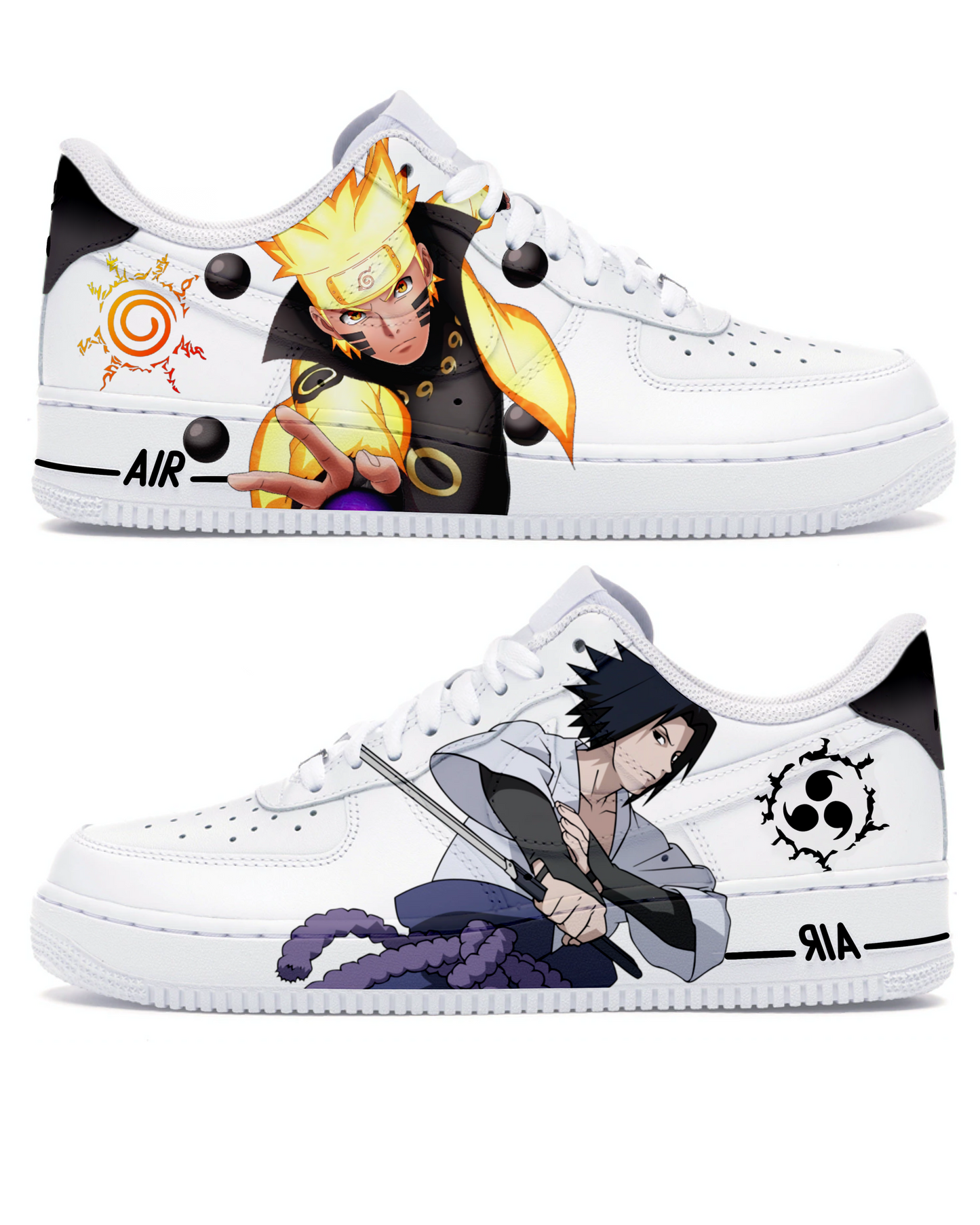 Air force One Naruto & Sasuke Uchiha